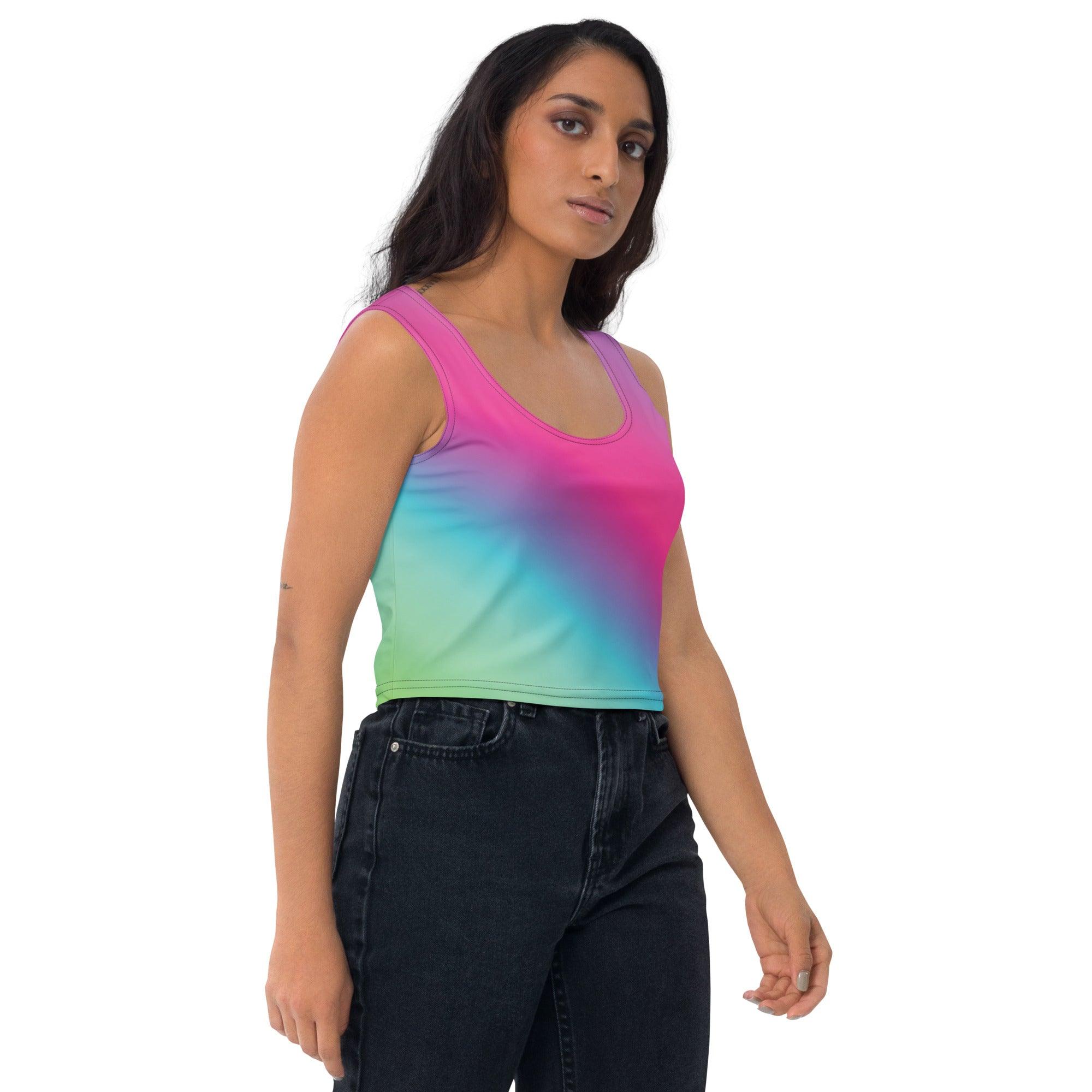 Radiant Festival Crop Top - Perfect for Raves & EDM