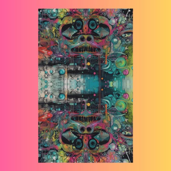 Psychedelic Festival Flag