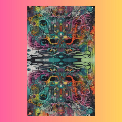 Vibrant Polyester Festival Flag