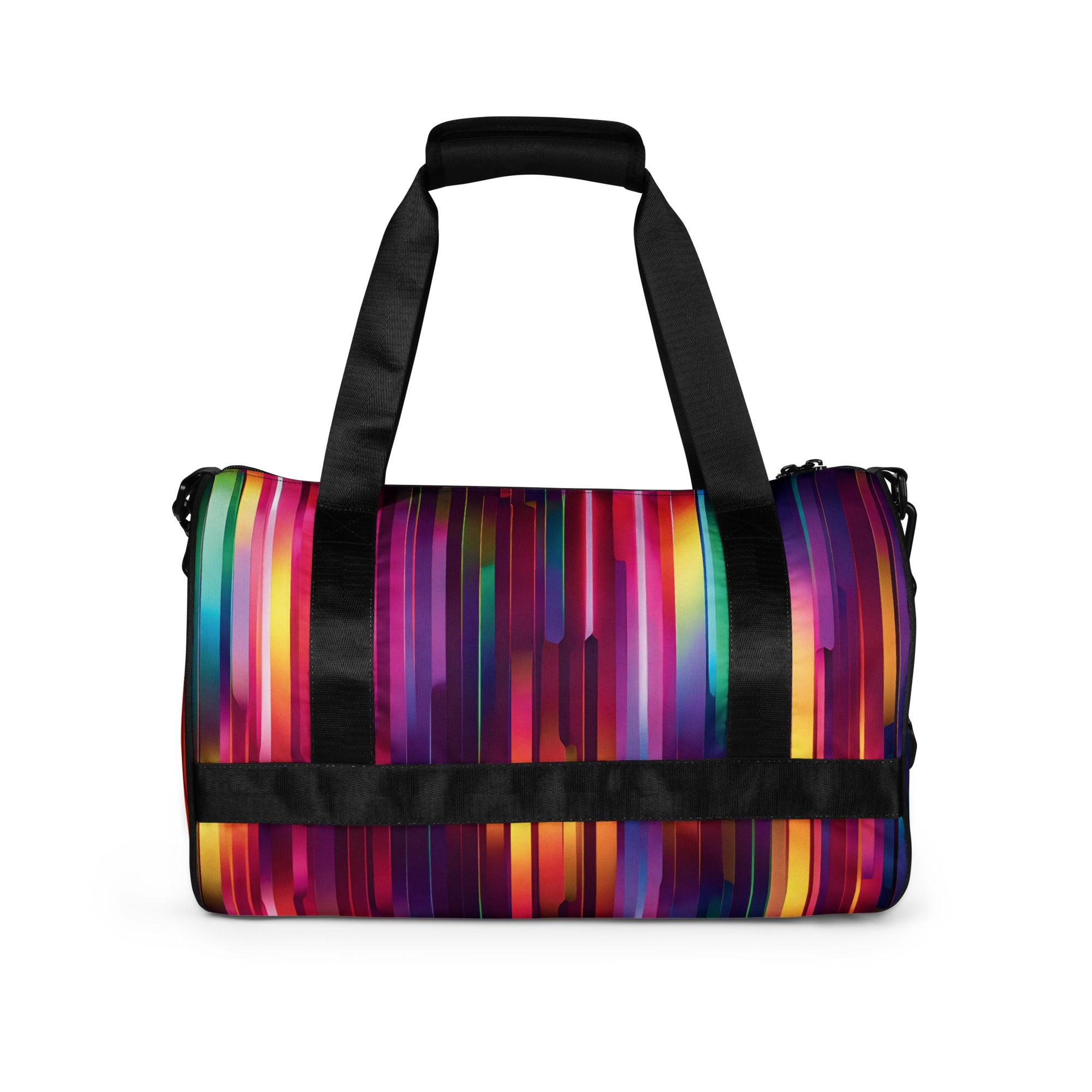 Neon Swirl Festie Travel Bag - Your Ultimate Rave Companion