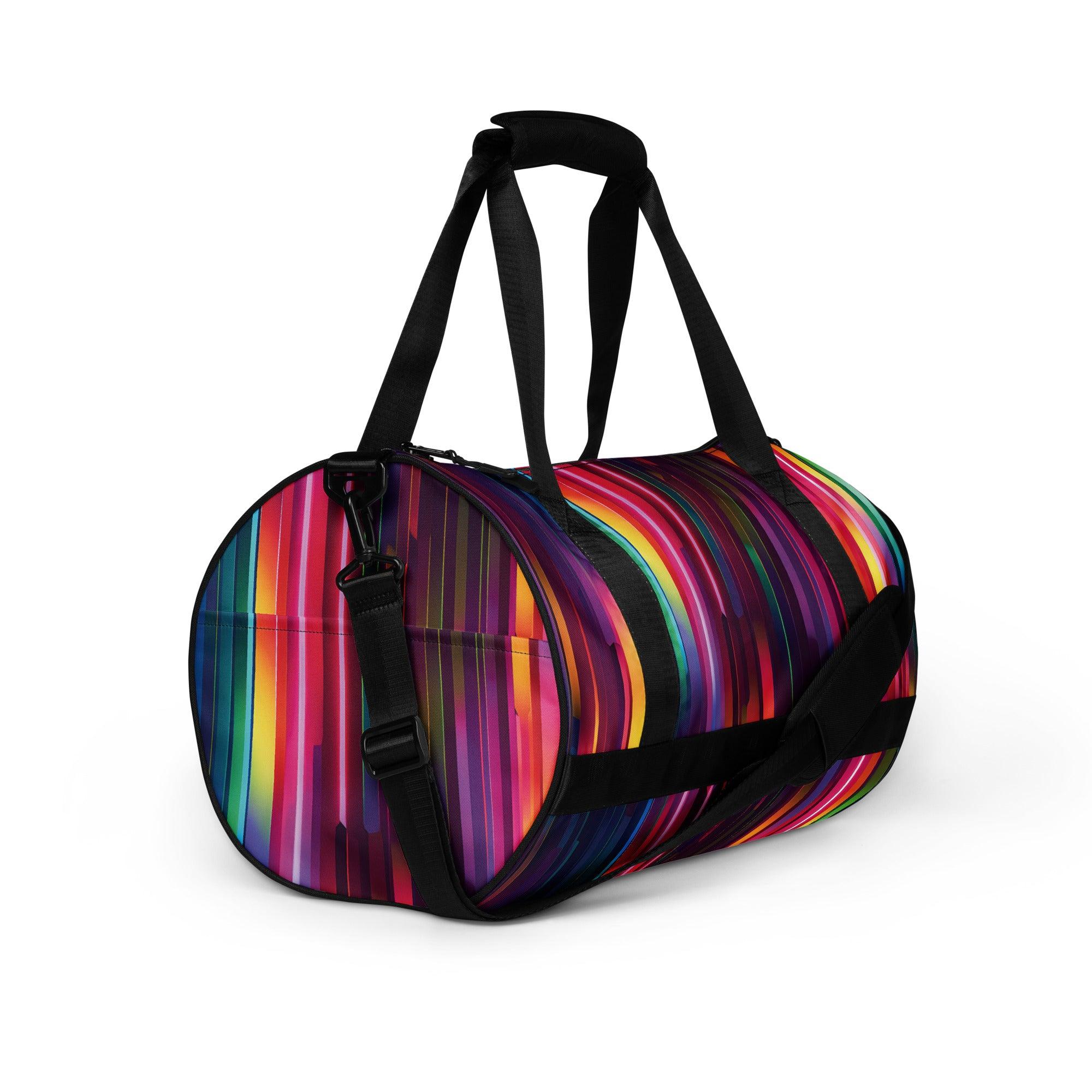 Neon Swirl Festie Travel Bag - Your Ultimate Rave Companion