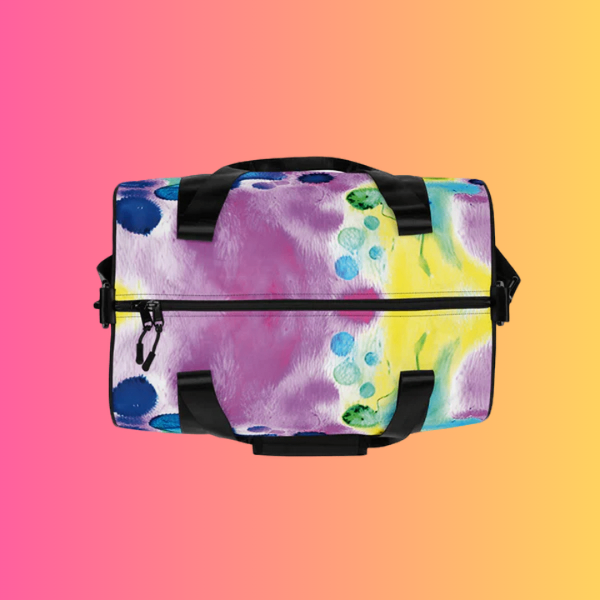 Vibrant Alcohol Ink Festie Travel Bag