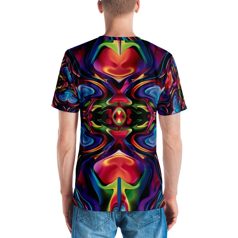 Trippy Abstract Festival T-Shirt for Music Lovers
