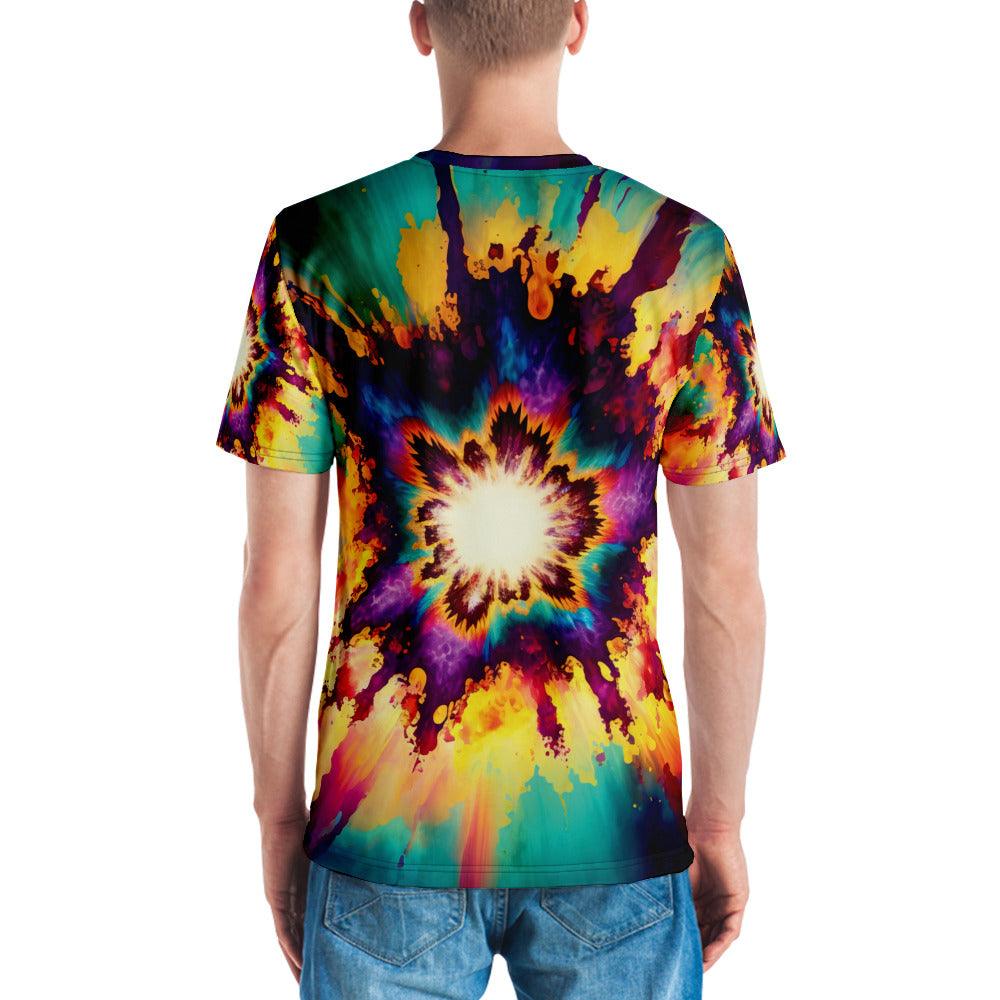 Vibrant Tie-Dye Festival T-Shirt for Music Lovers