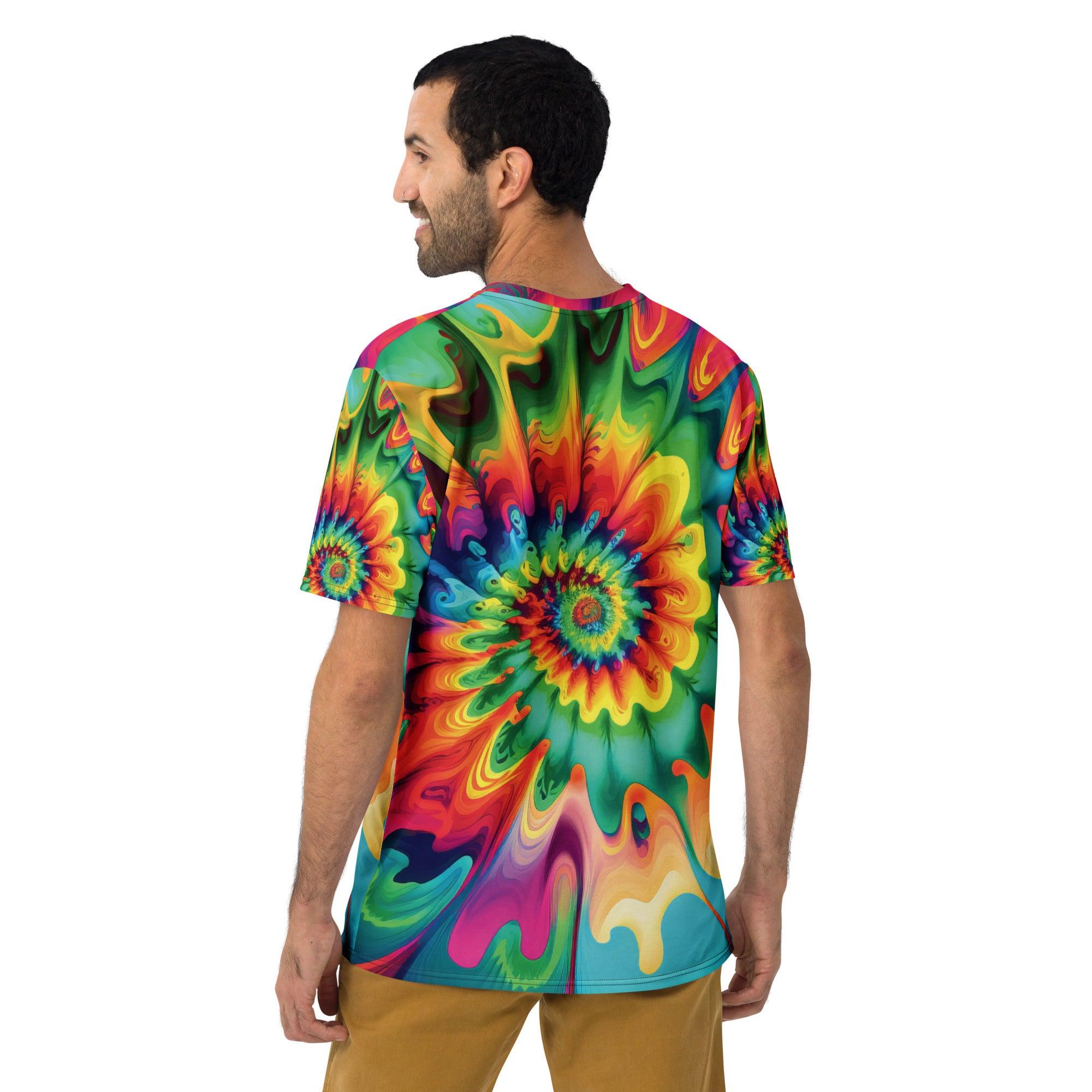 Vibrant Tie-Dye Festival T-Shirt for Music Lovers
