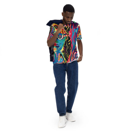 Psychedelic Vibes Men's Festival T-Shirt
