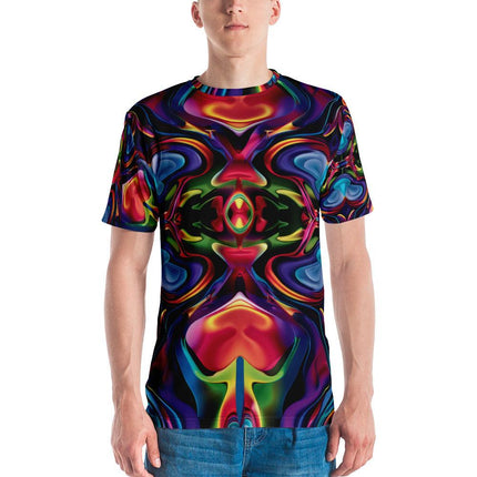 Trippy Abstract Festival T-Shirt for Music Lovers