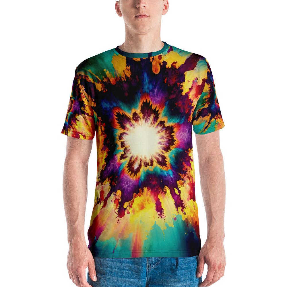 Vibrant Tie-Dye Festival T-Shirt for Music Lovers