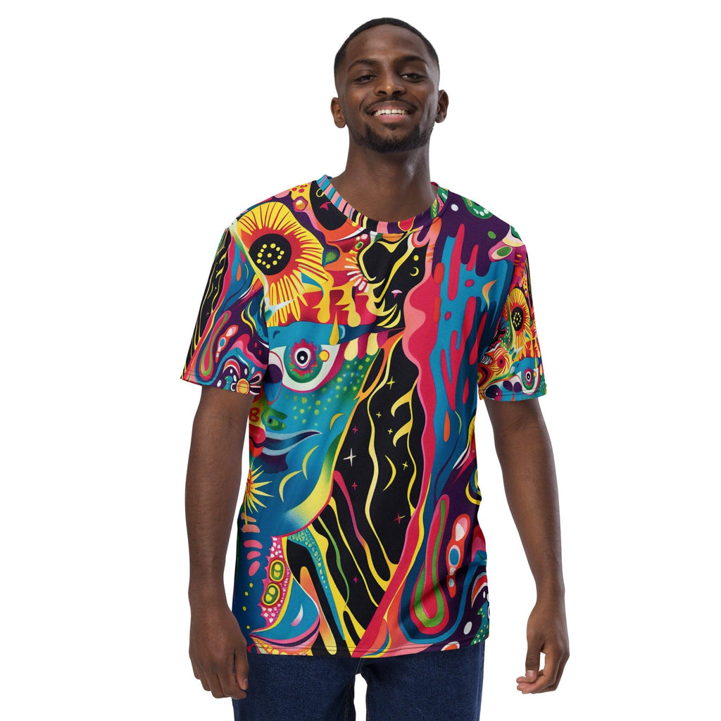 Psychedelic Vibes Men's Festival T-Shirt