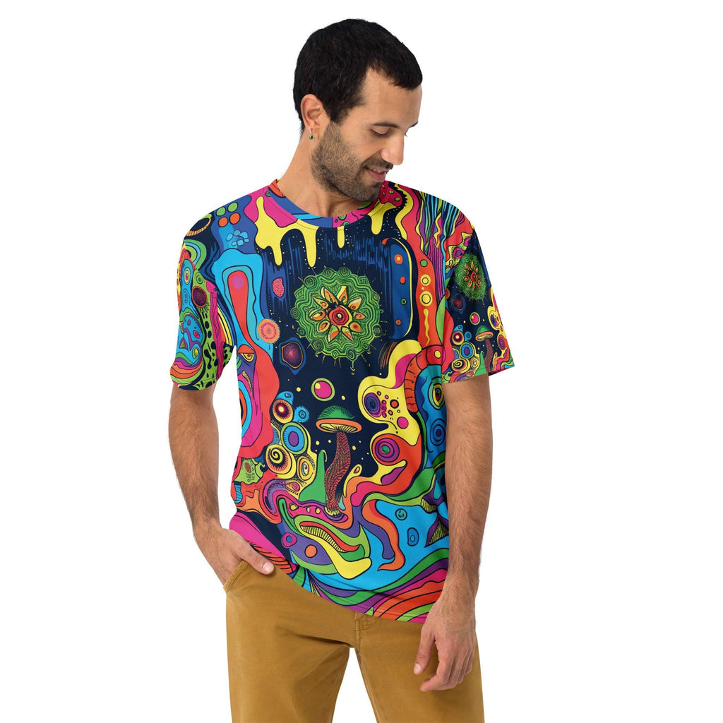 Psychedelic Trippy Abstract T-Shirt for Rave & Festival