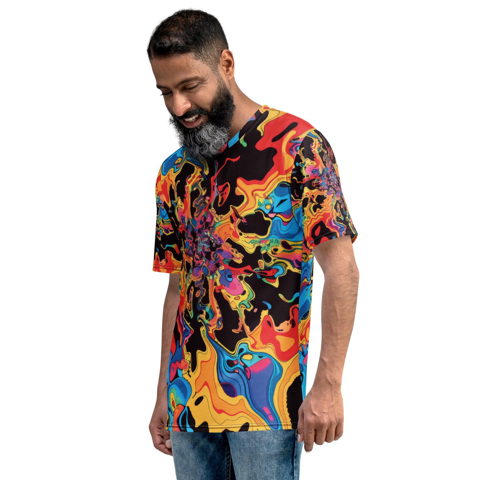 Psychedelic Vibes Men's Rave T-Shirt