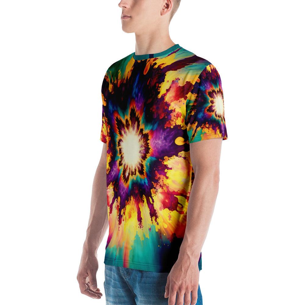 Vibrant Tie-Dye Festival T-Shirt for Music Lovers