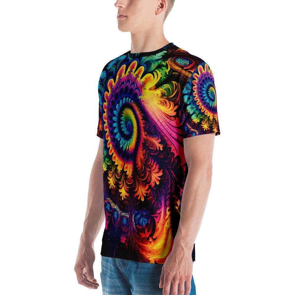 Vibrant Tie-Dye Festival T-Shirt for Music Lovers