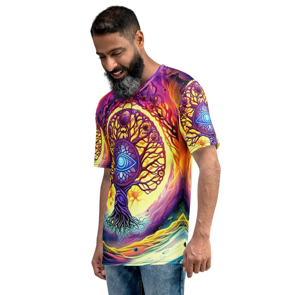 All seeing Tree In Galaxy Men's t-shirt