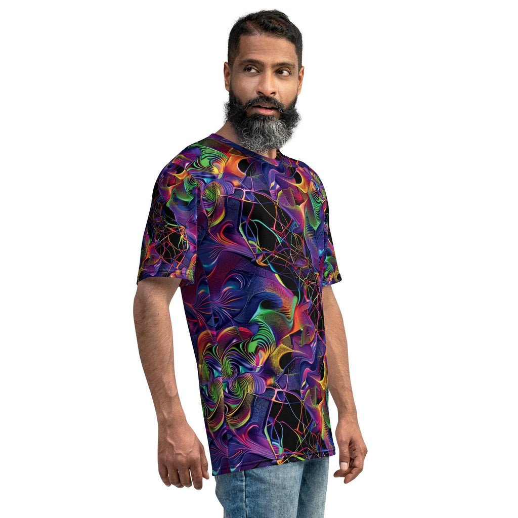 Trippy Abstract Men's Festival T-Shirt