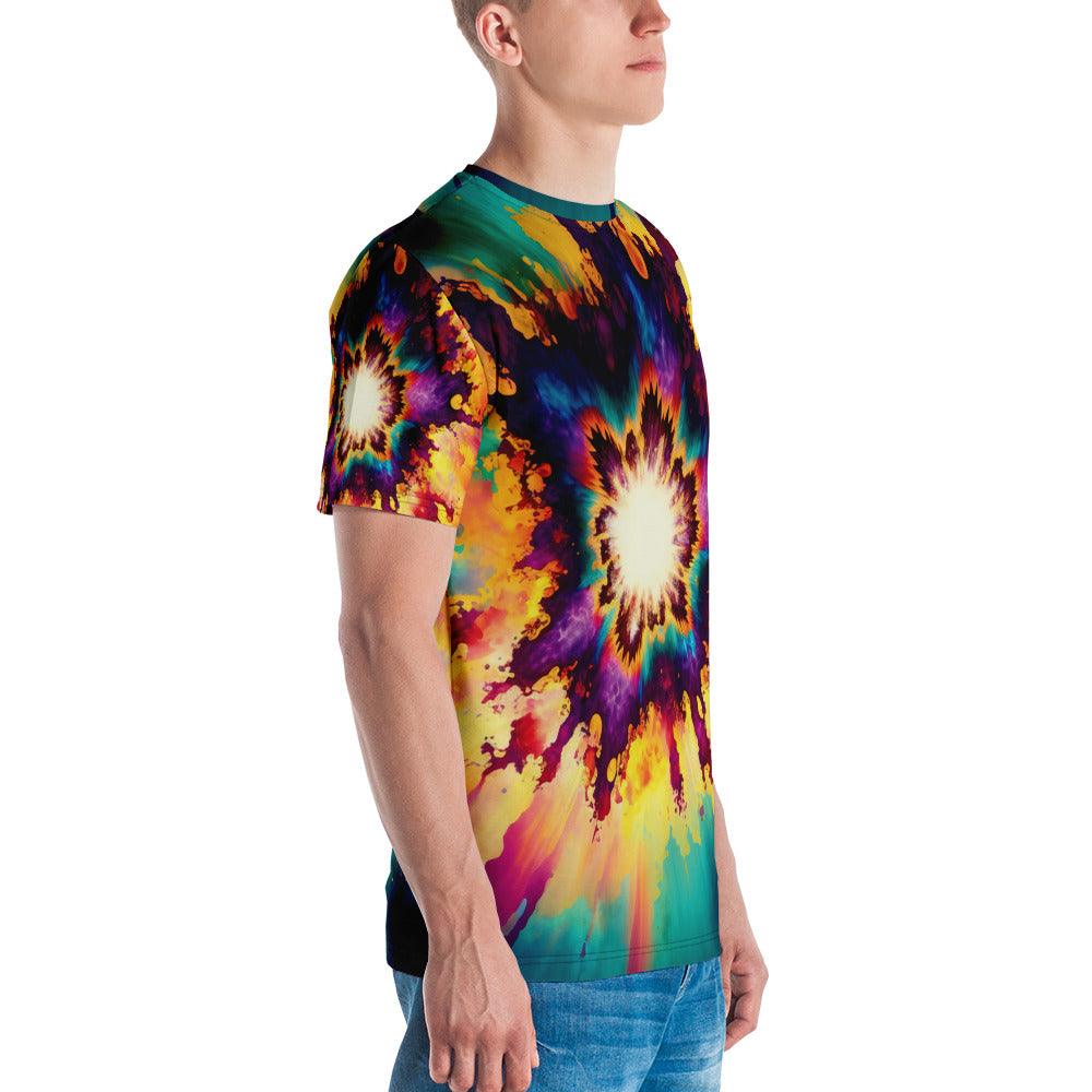Vibrant Tie-Dye Festival T-Shirt for Music Lovers
