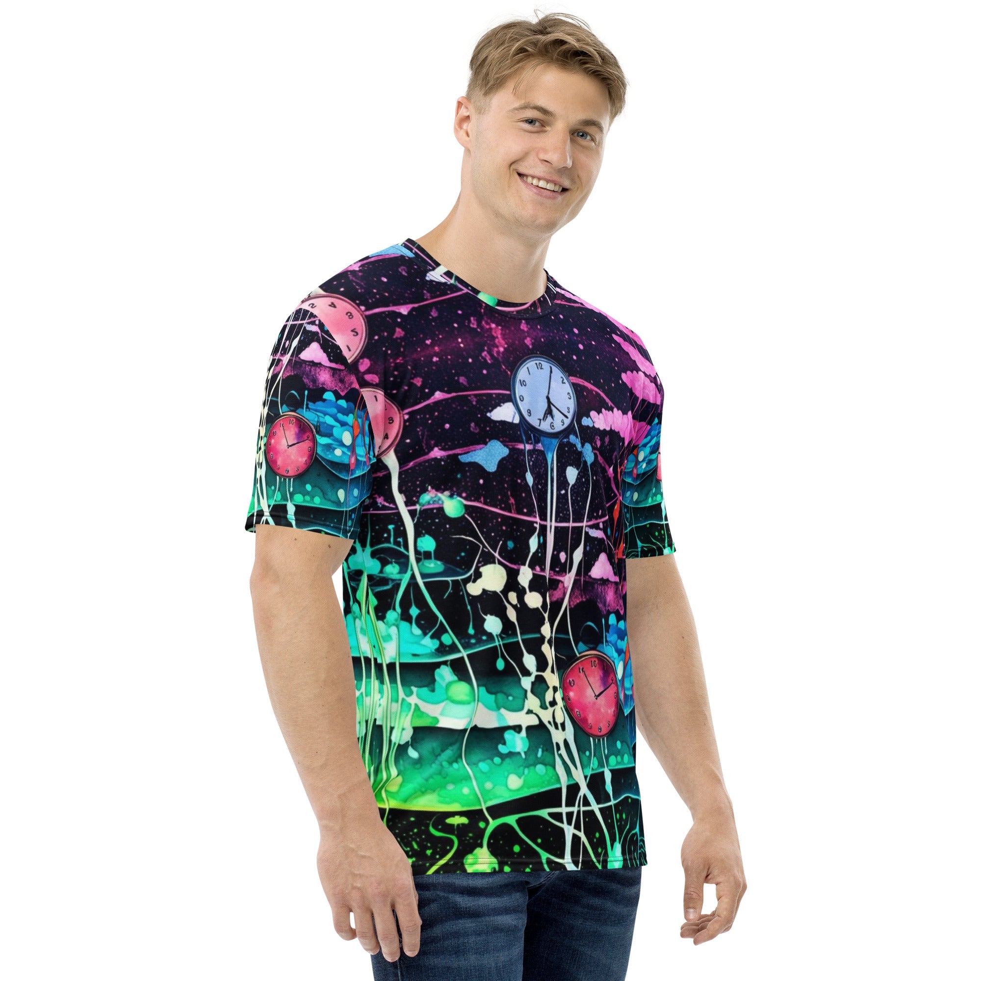 Neon Time Wonderland Men's t-shirt