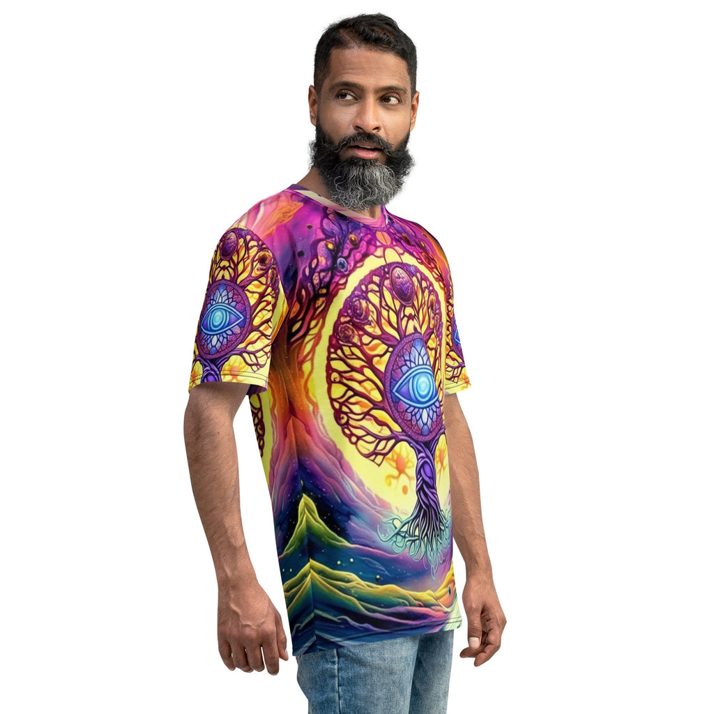 All seeing Tree In Galaxy Men's t-shirt