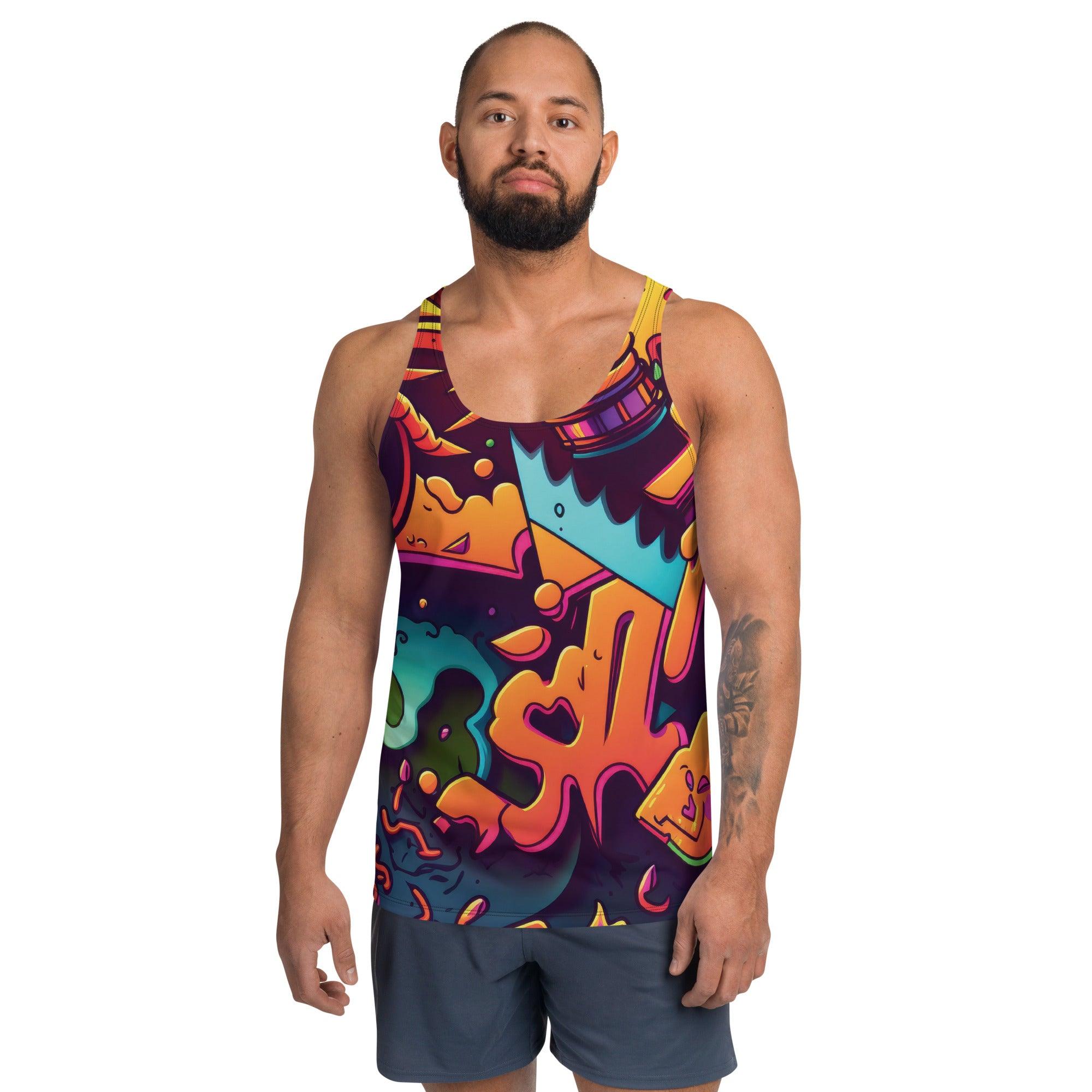 Vibrant Festival Tank Top - Unique Style for Raves