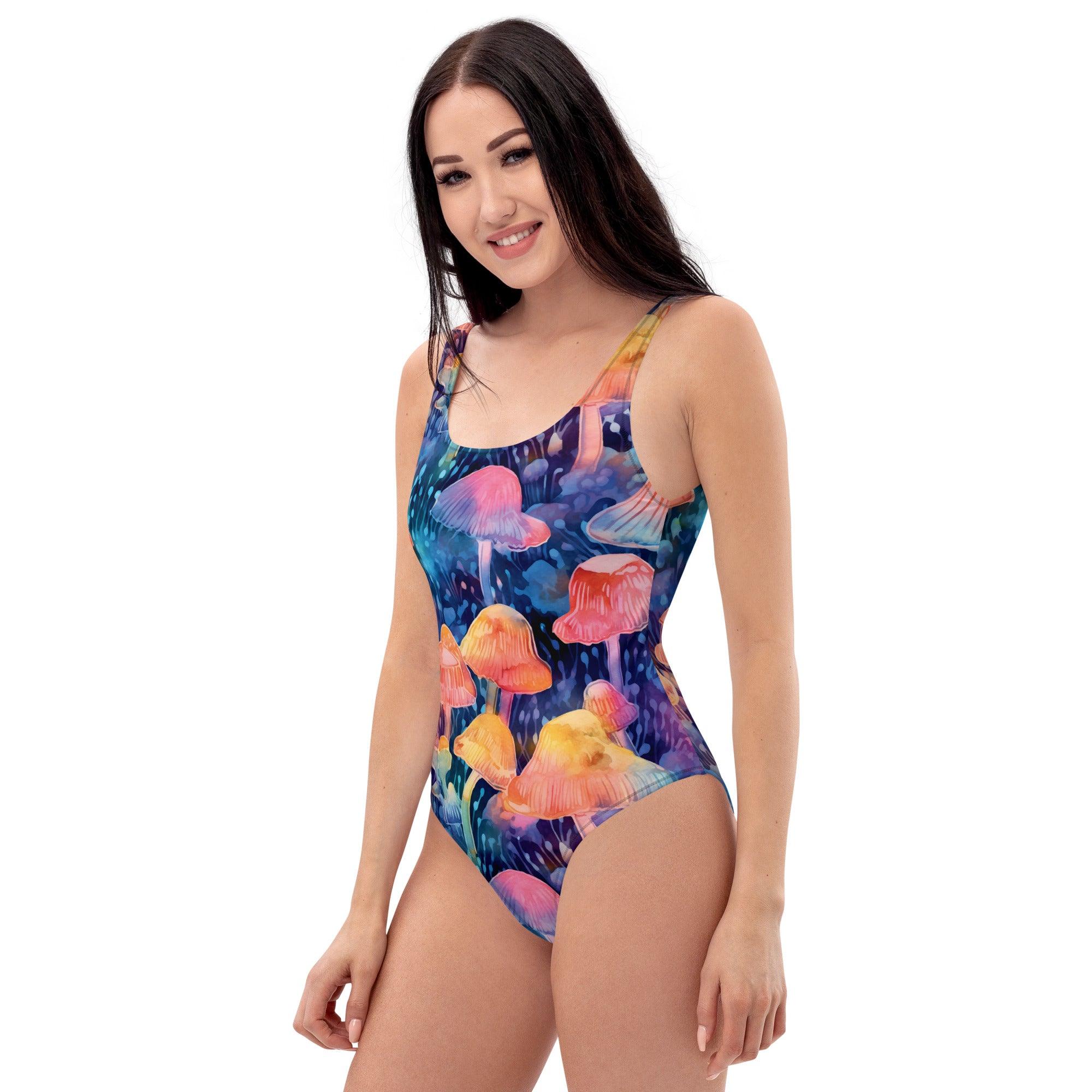 Custom Flattering One-Piece Swimsuit for Festivals