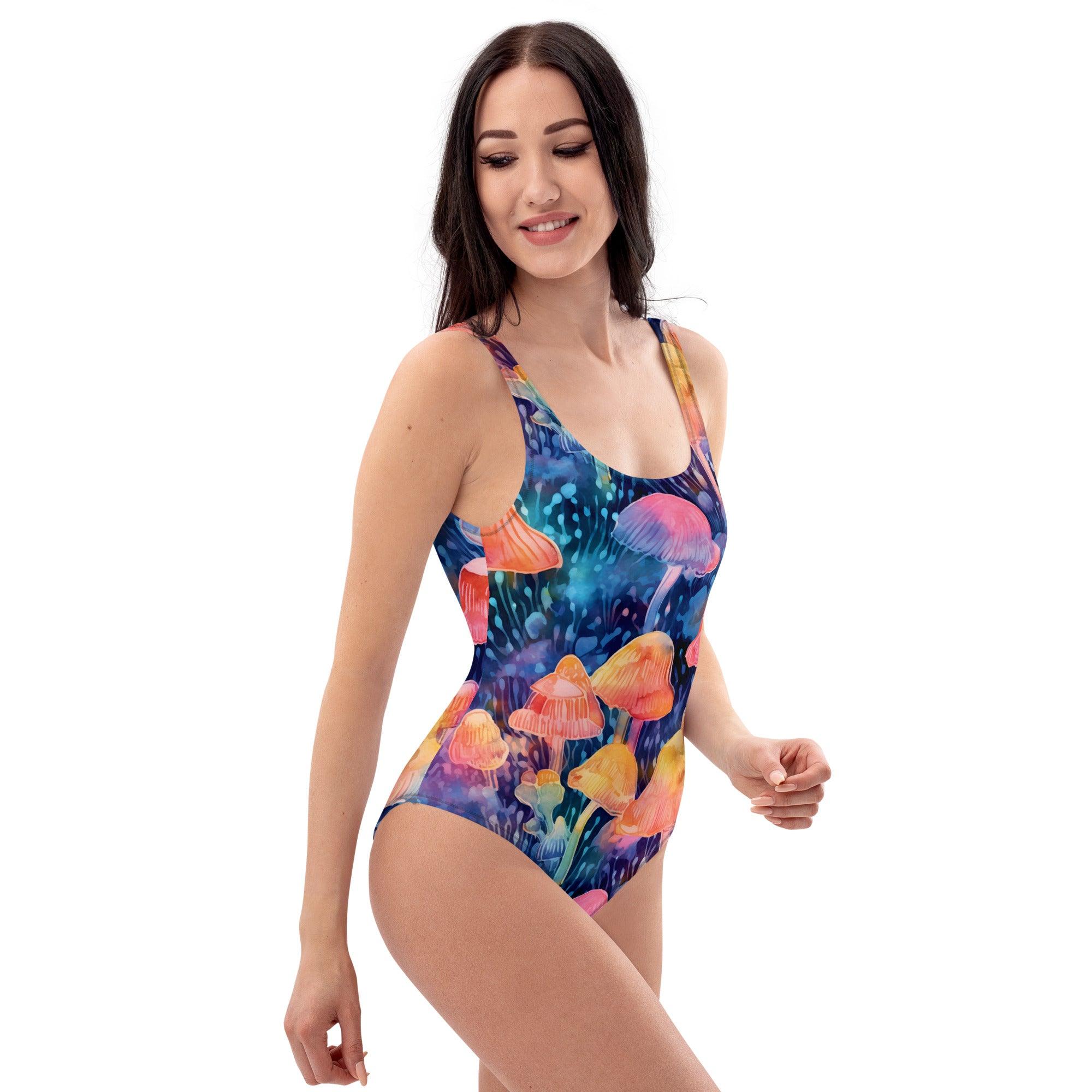 Custom Flattering One-Piece Swimsuit for Festivals
