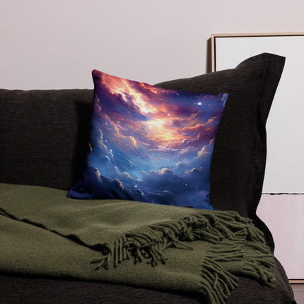 Vibrant Space Pillow - Ultimate Rave Comfort