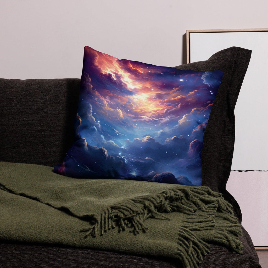 Vibrant Space Pillow - Ultimate Rave Comfort