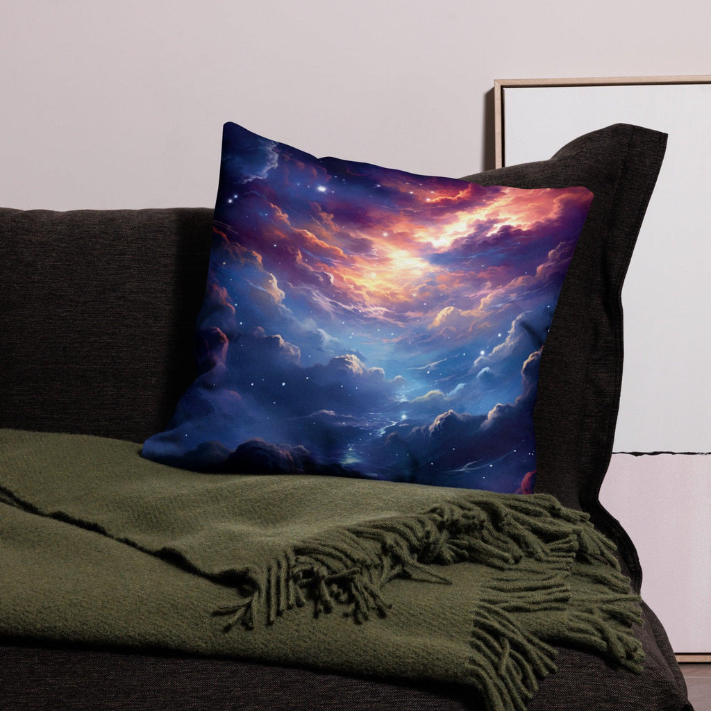 Vibrant Space Pillow - Ultimate Rave Comfort