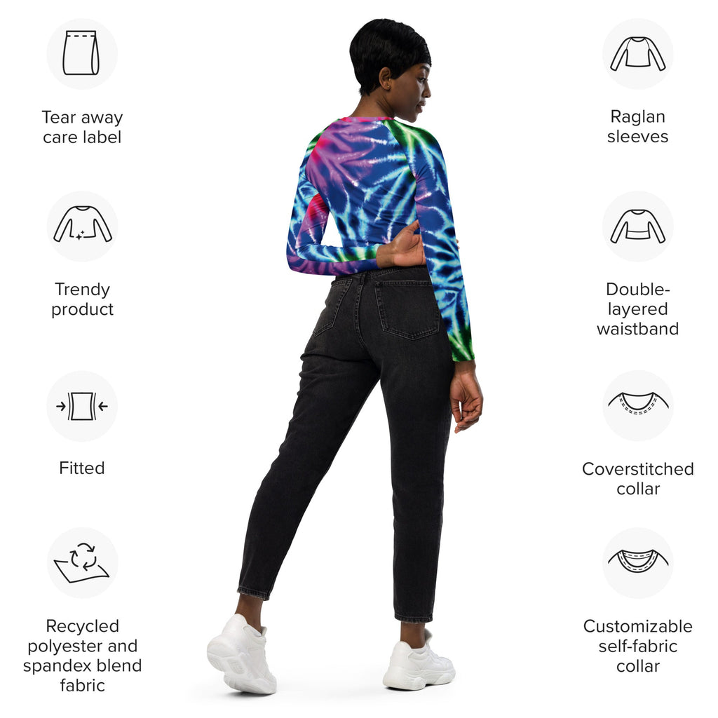 Eco-Friendly Tie-Dye Crop Top for Festivals