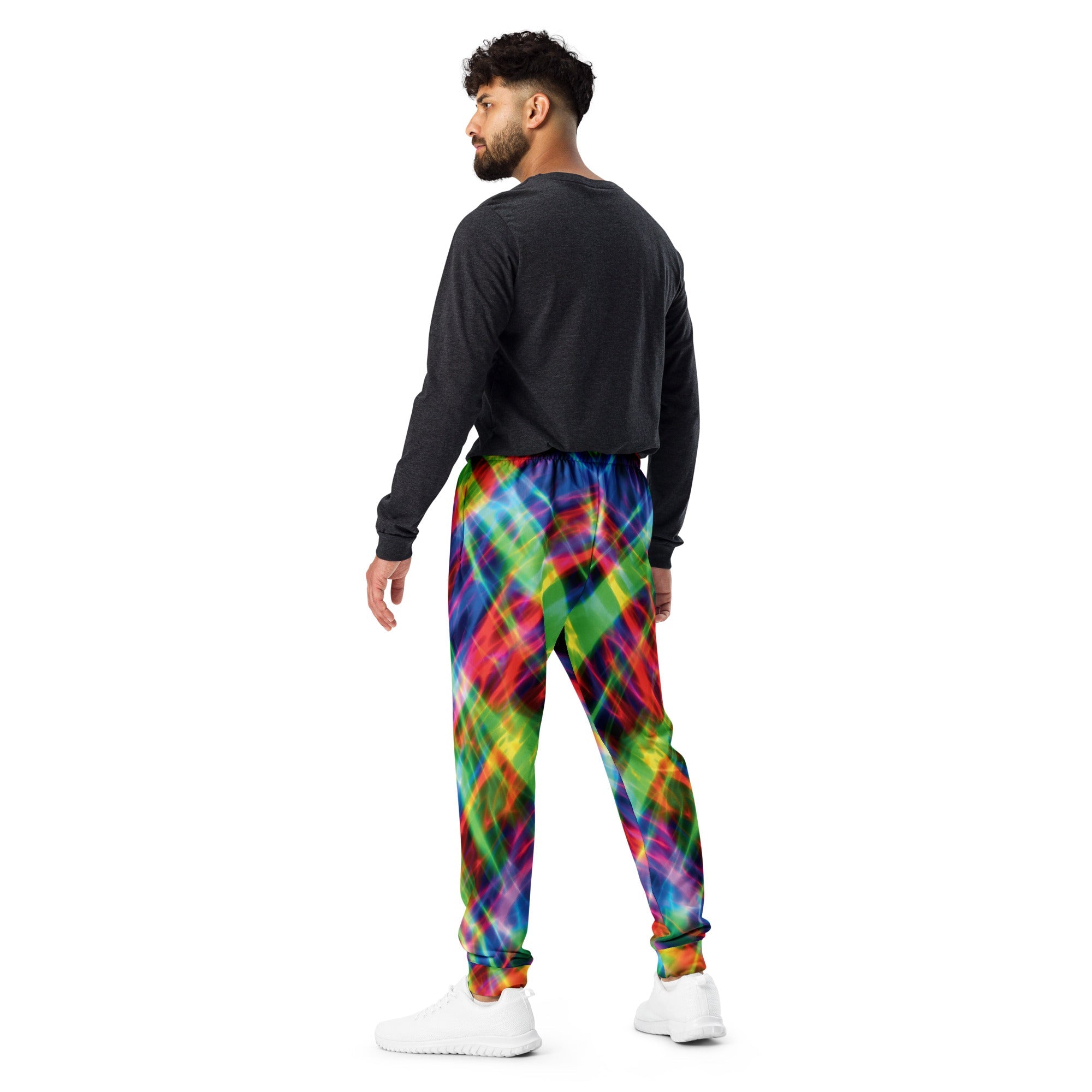 Electric Neon Joggers for Raves & Festivals
