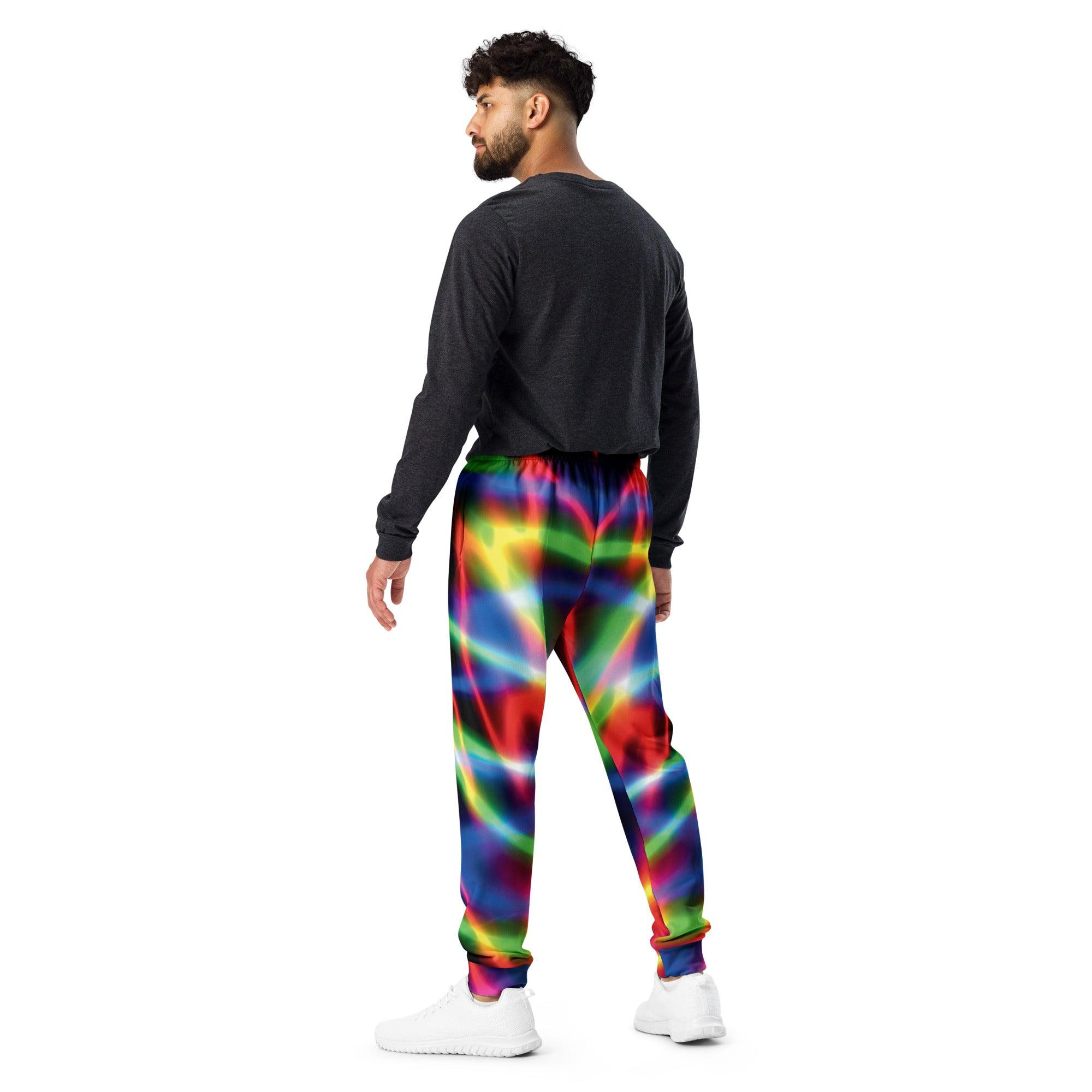 Electric Neon Joggers for Raves & Festivals