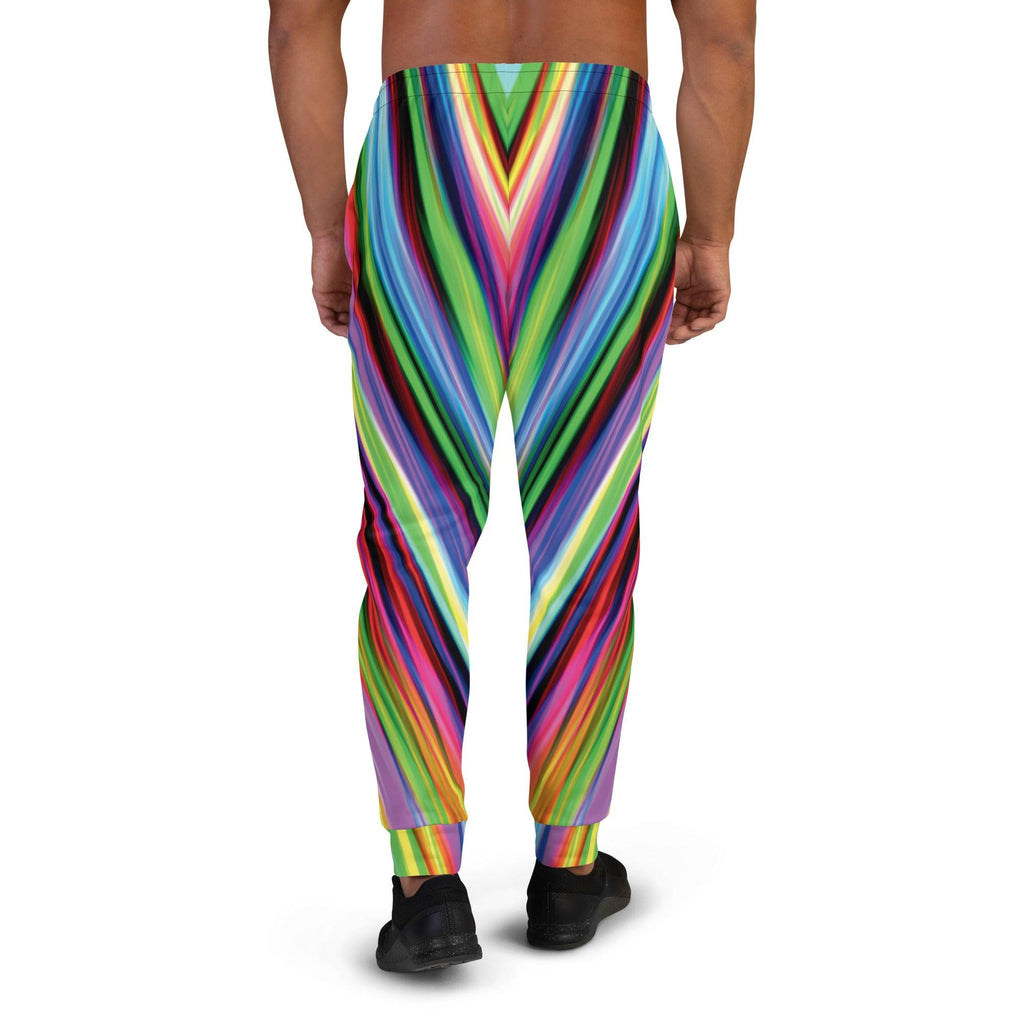 Electric Neon Joggers for Festival Vibes