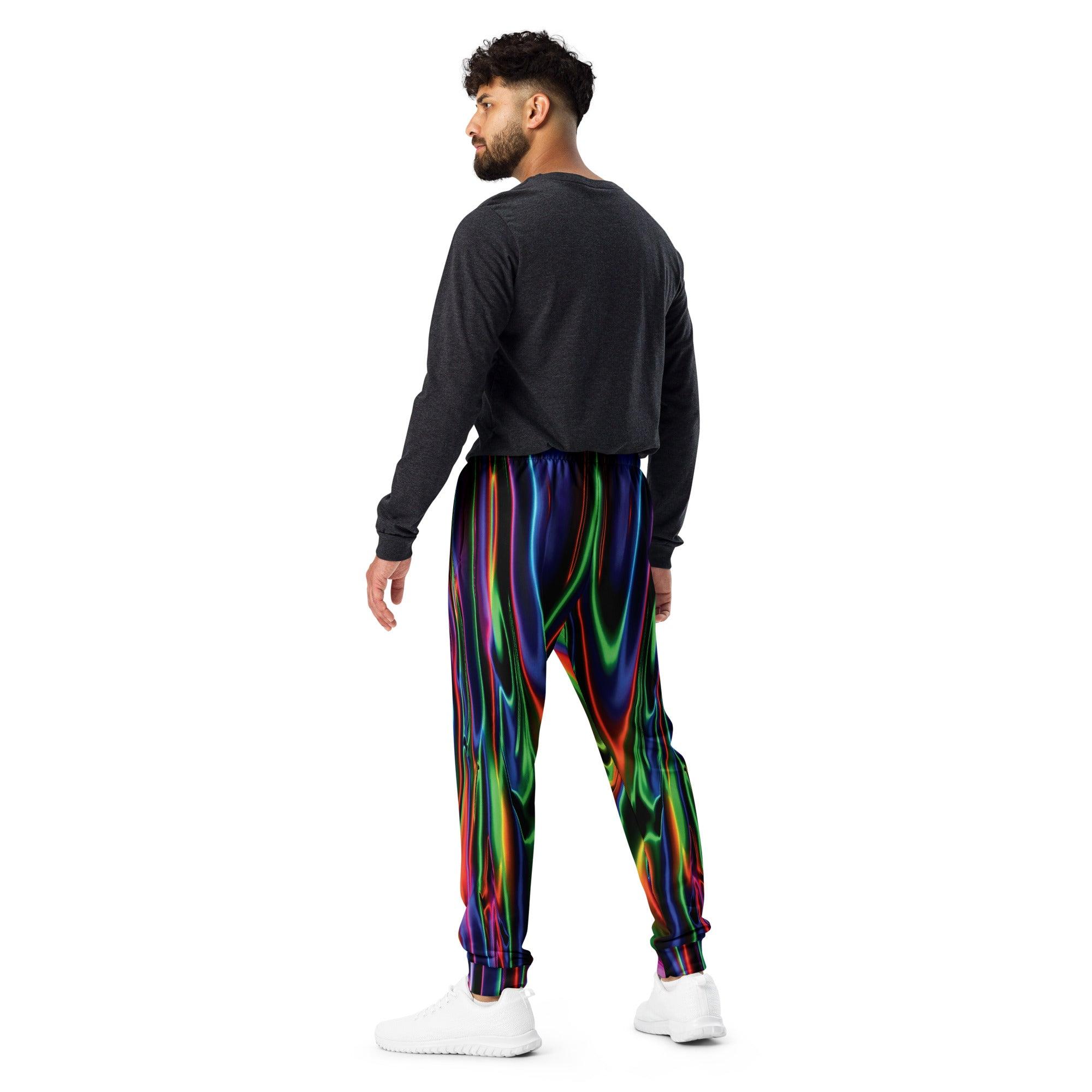 Electric Neon Rave Joggers - Your Festival Essential