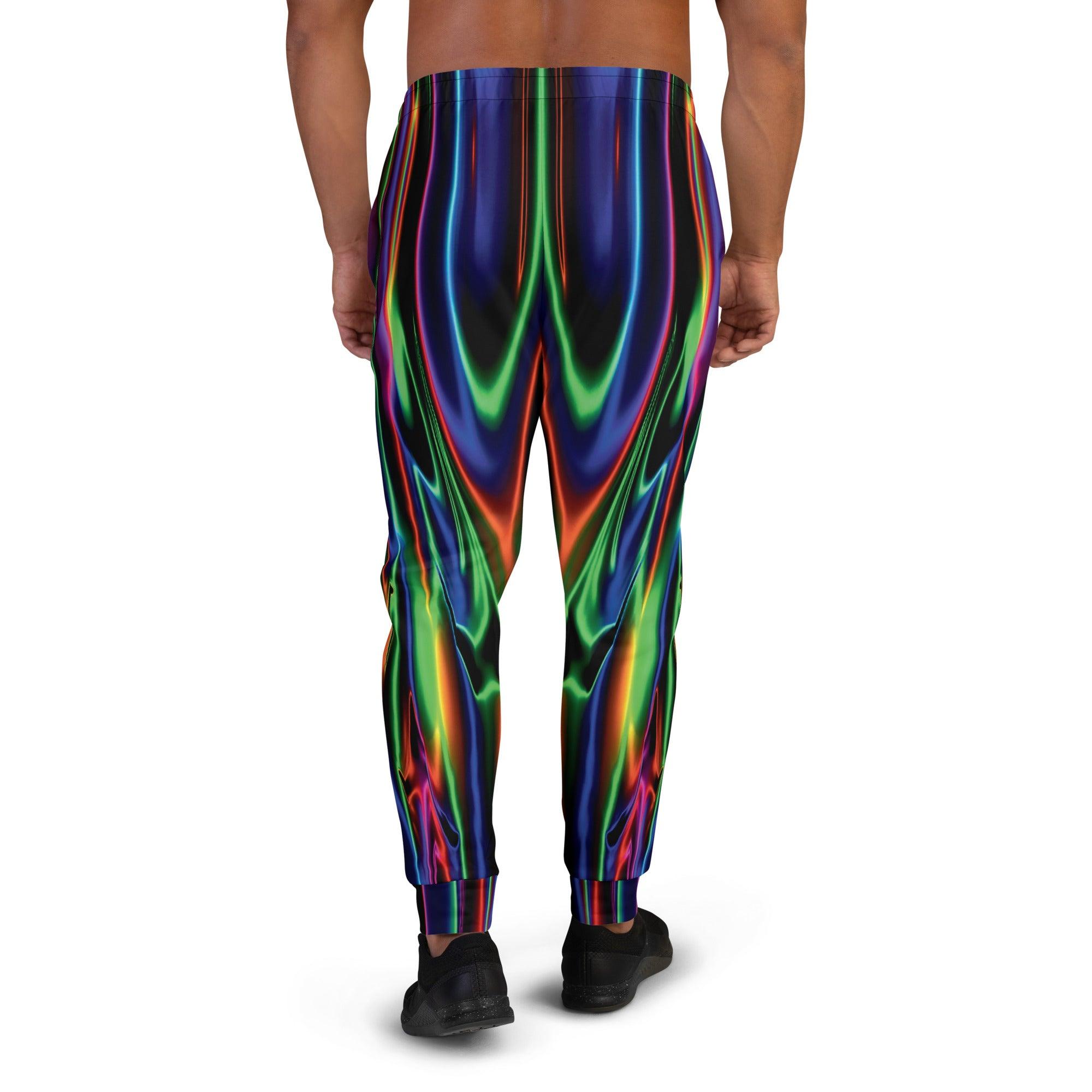 Electric Neon Rave Joggers - Your Festival Essential