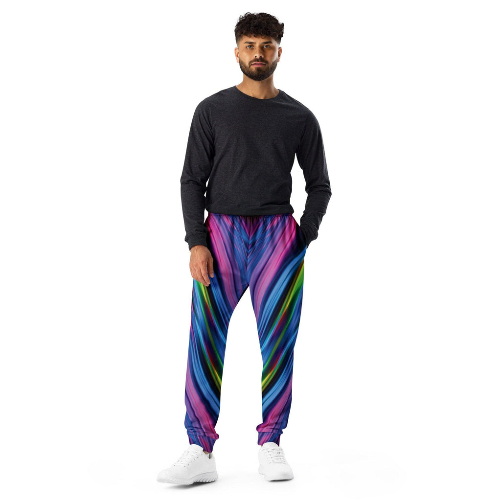 Electric Neon Joggers for Raves & Festivals