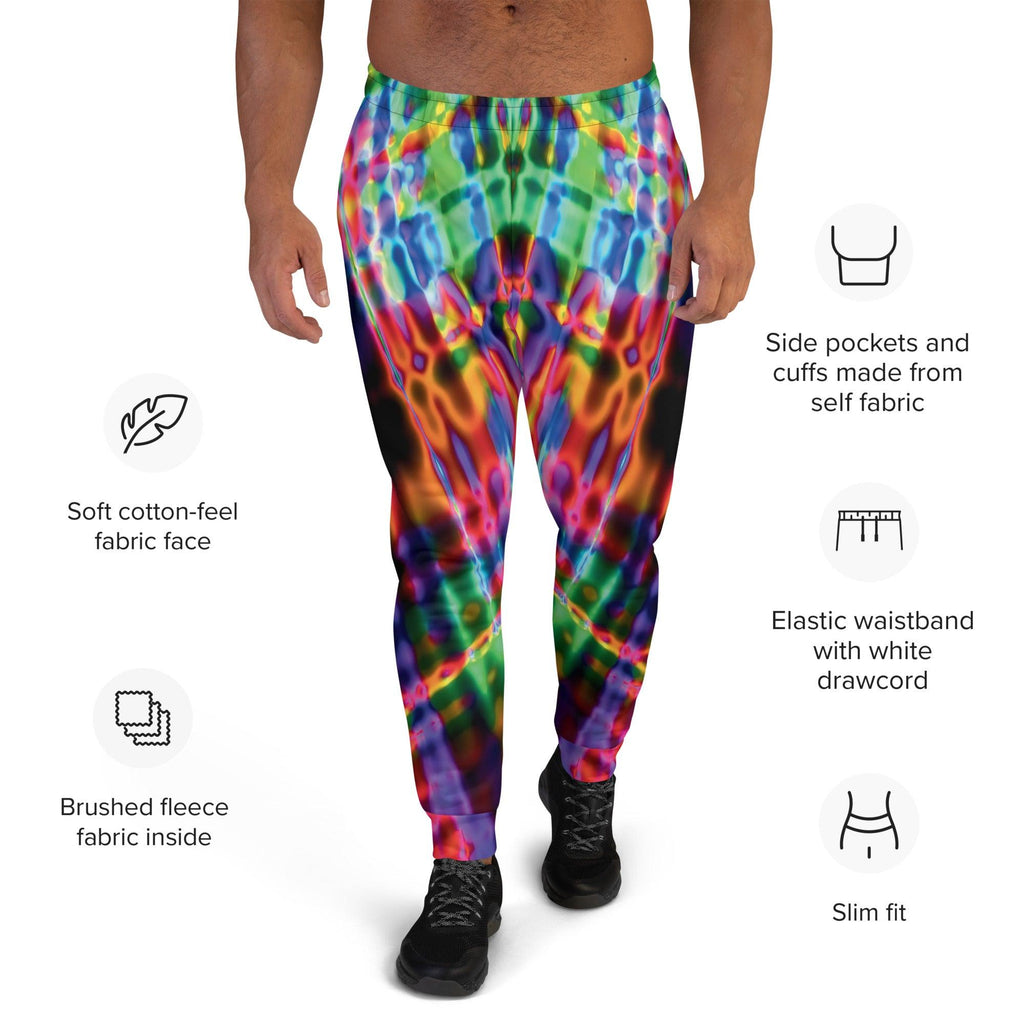 Electric Neon Joggers for Raves & Festivals