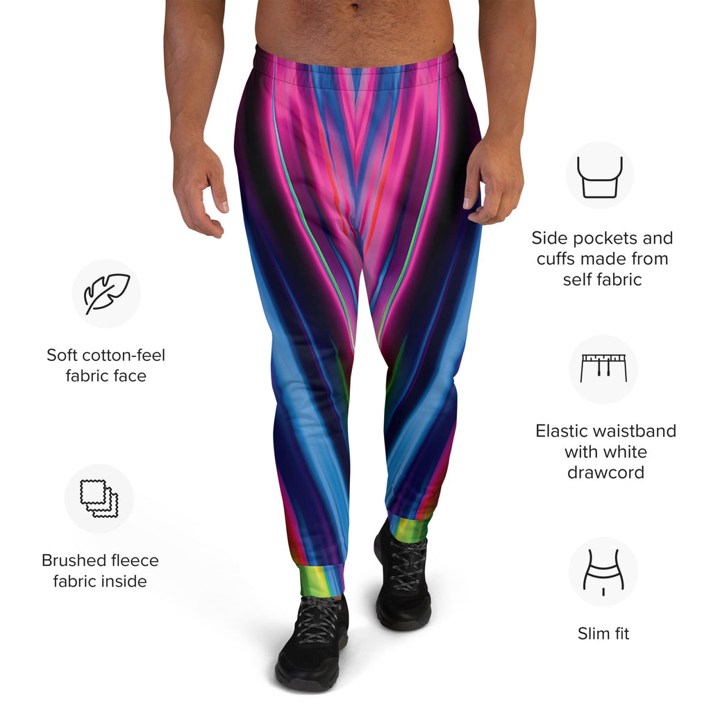 Electric Neon Joggers for Raves & Festivals