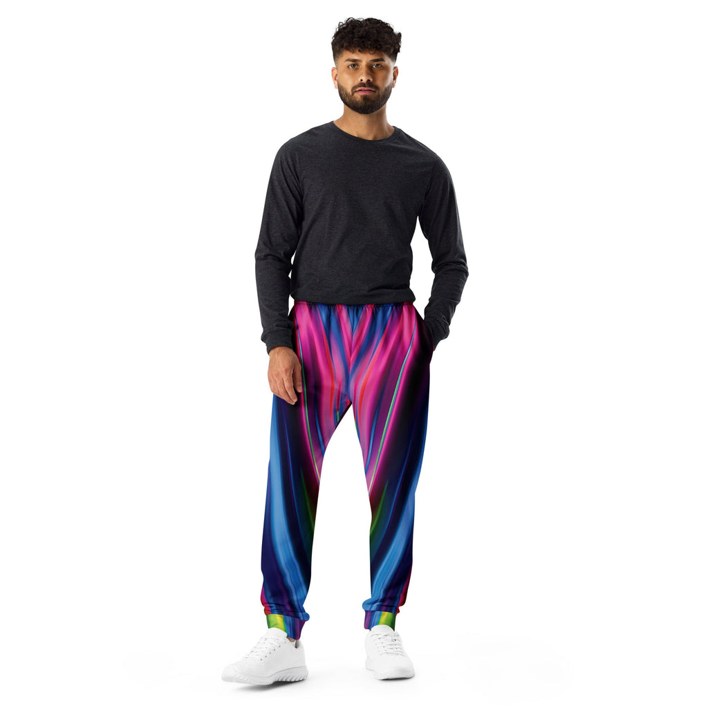 Electric Neon Joggers for Raves & Festivals