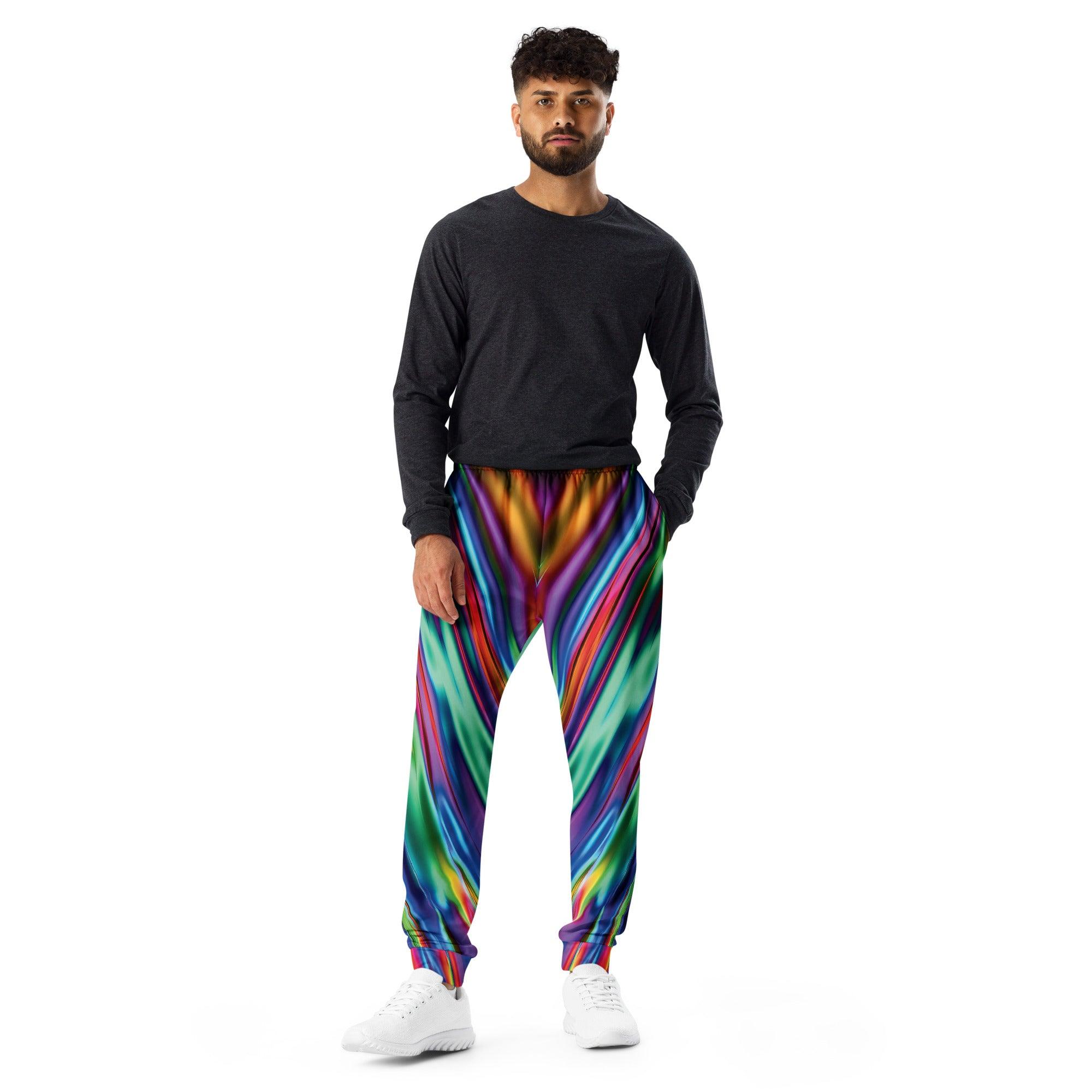 Electric Neon Joggers for Raves & Festivals