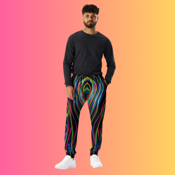 Electric Neon Joggers - Brighten Up Your Festival Vibe