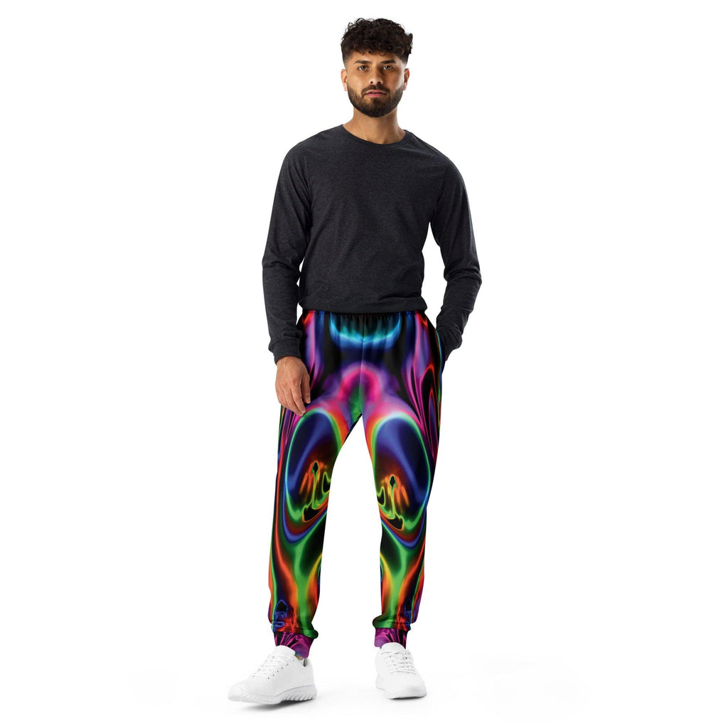 Electric Neon Rave Joggers - Your Festival Essential