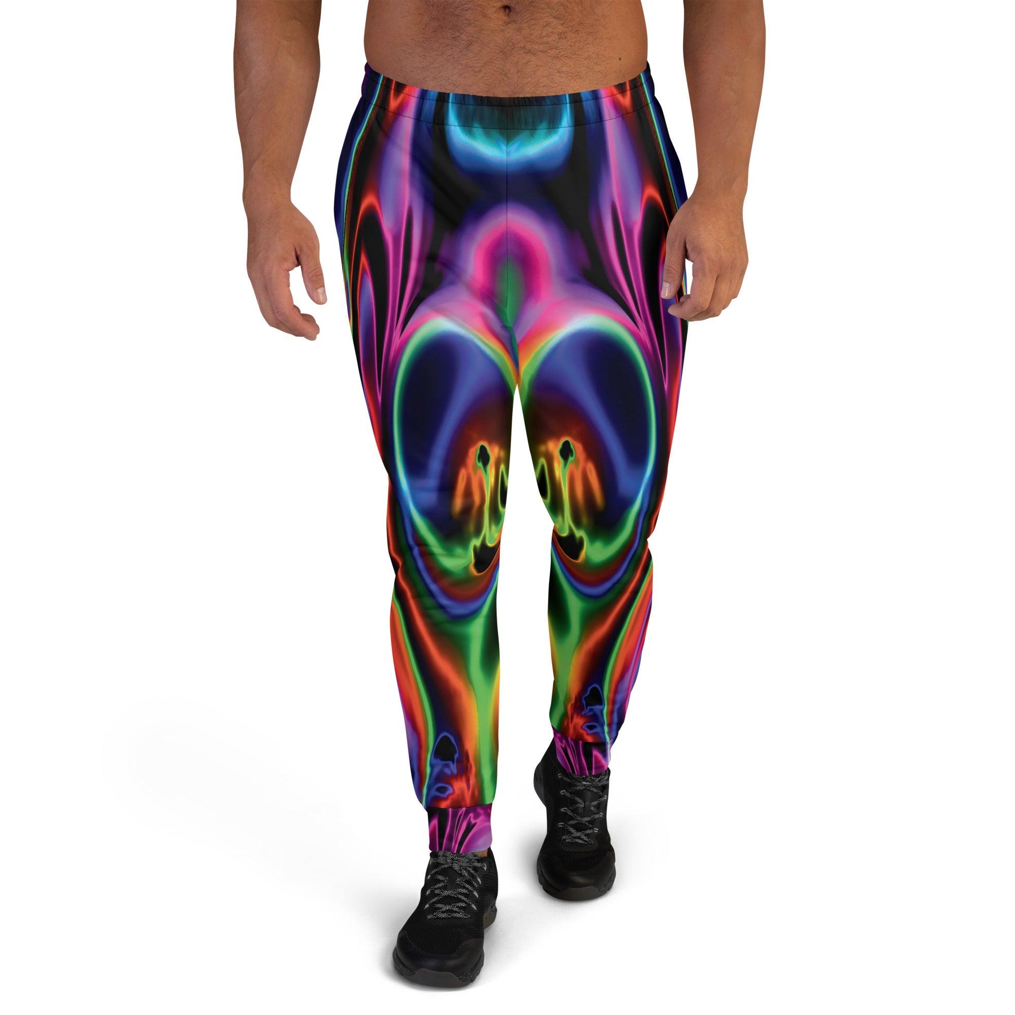 Electric Neon Rave Joggers - Your Festival Essential