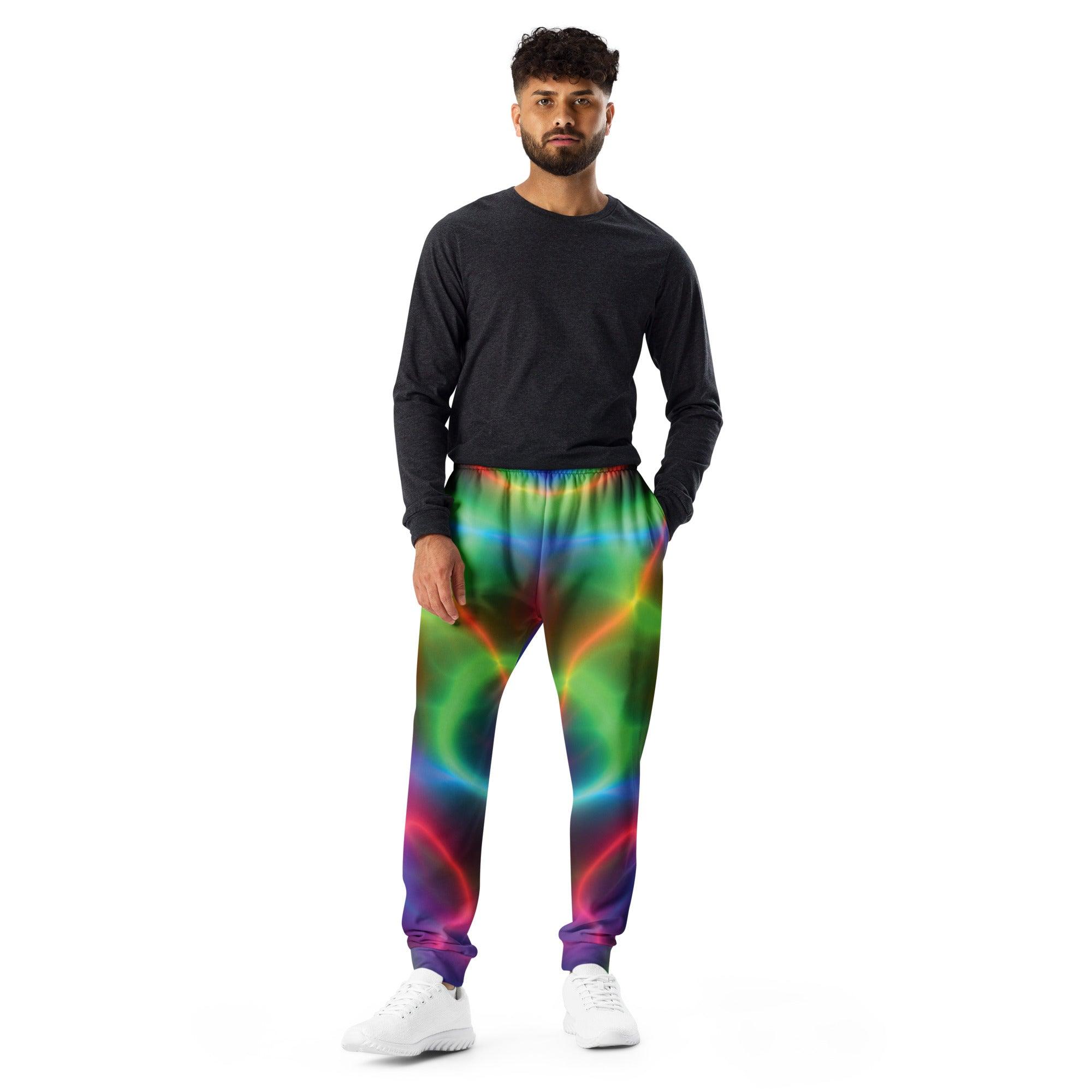 Electric Neon Joggers for Raves & Festivals