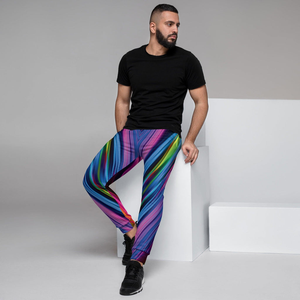 Electric Neon Joggers for Raves & Festivals