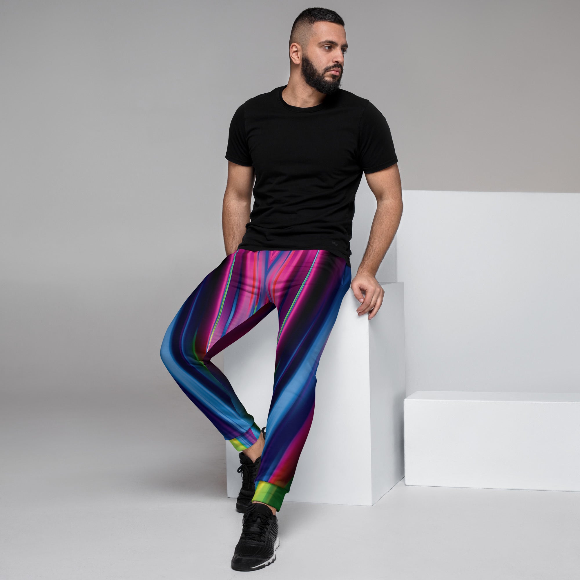 Electric Neon Joggers for Raves & Festivals