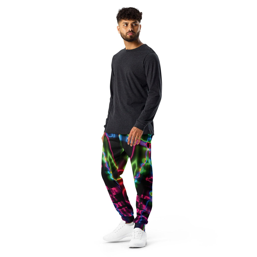 Electric Neon Joggers for Raves & Festivals
