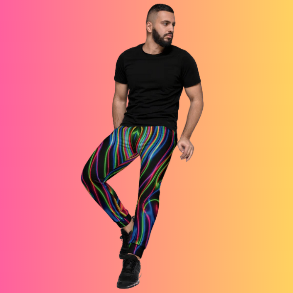 Electric Neon Joggers - Brighten Up Your Festival Vibe