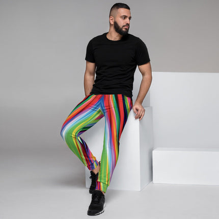 Electric Neon Joggers for Festival Vibes