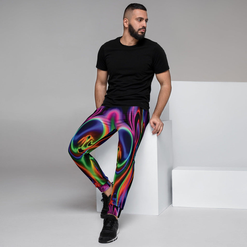 Electric Neon Rave Joggers - Your Festival Essential