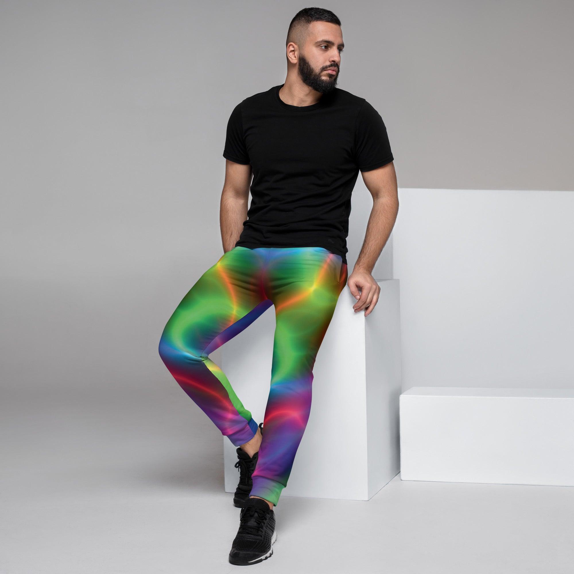 Electric Neon Joggers for Raves & Festivals